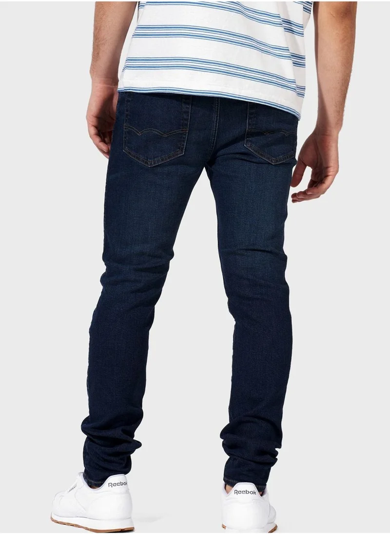 American Eagle Mid Wash Skinny Fit Jeans