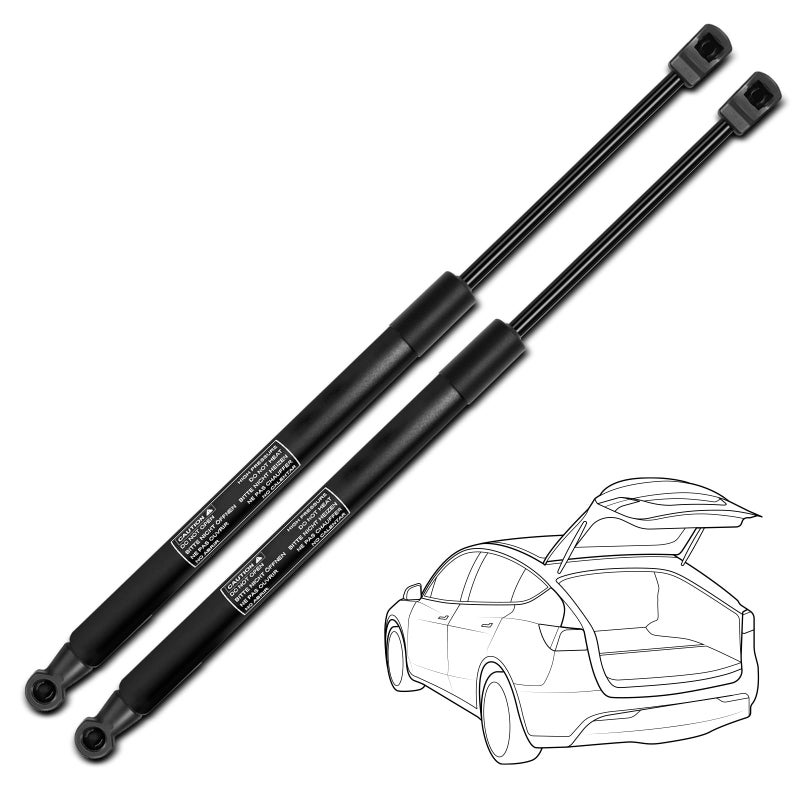 YHTAUTO Set of 2 Rear Trunk Tailgate Lift Supports Struts Replacement for Lexus RX350 RX450h 2010-2015 with Power Liftgate - Image 1