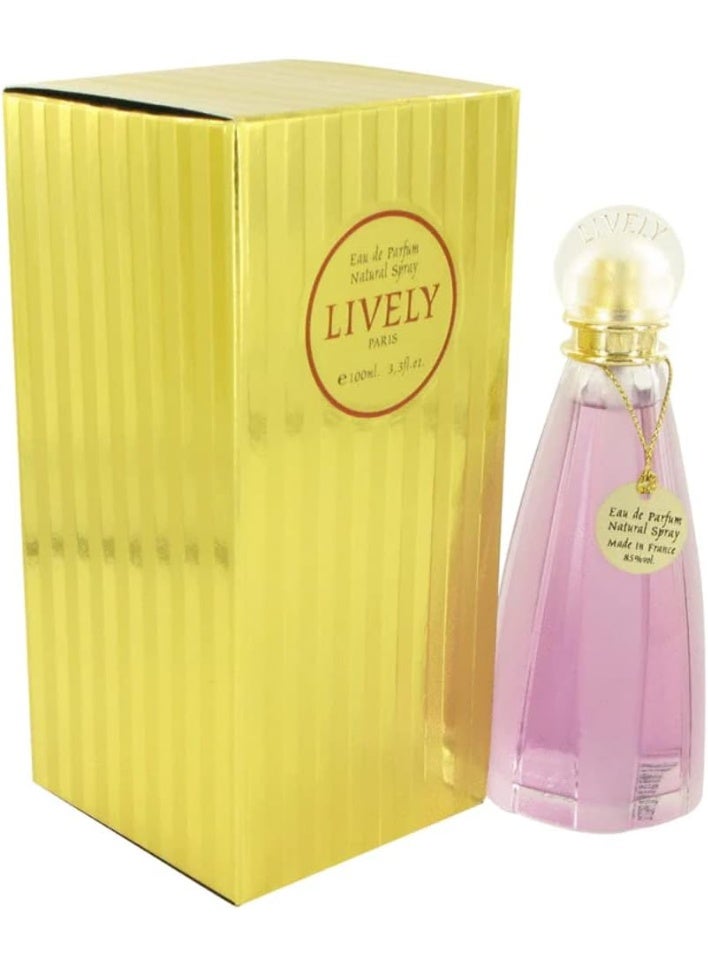 Lively by Parfums Lively for Women - Eau de Parfum, 100ml