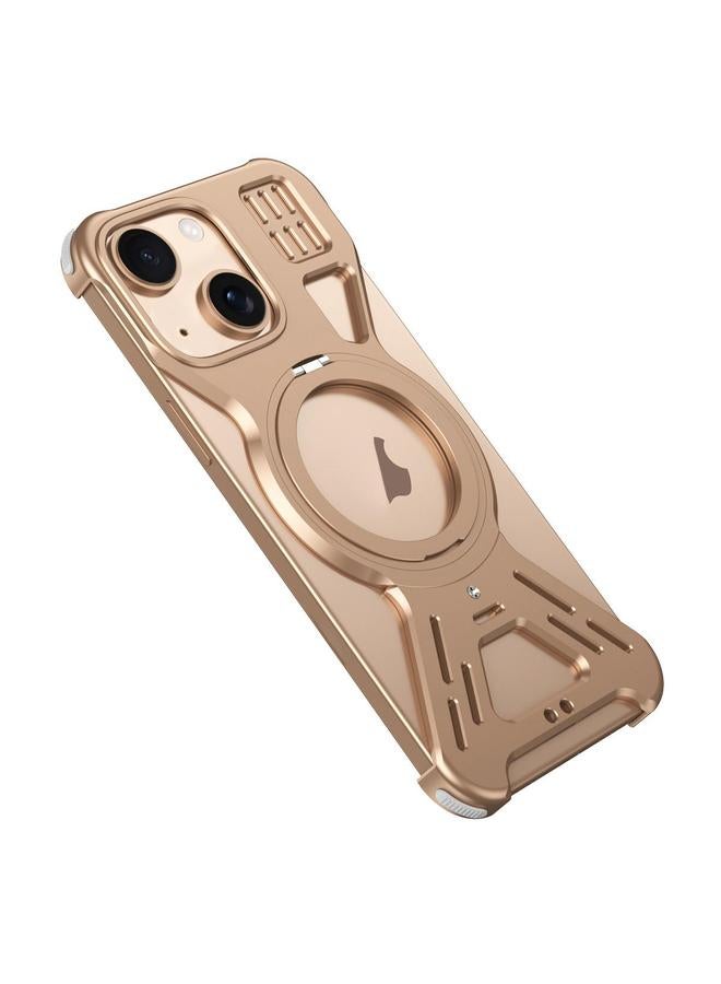 إيروريكس جراب لهاتف iPhone 15 Armor 360 Holder بدون إطار من سبائك MagSafe - Image 1