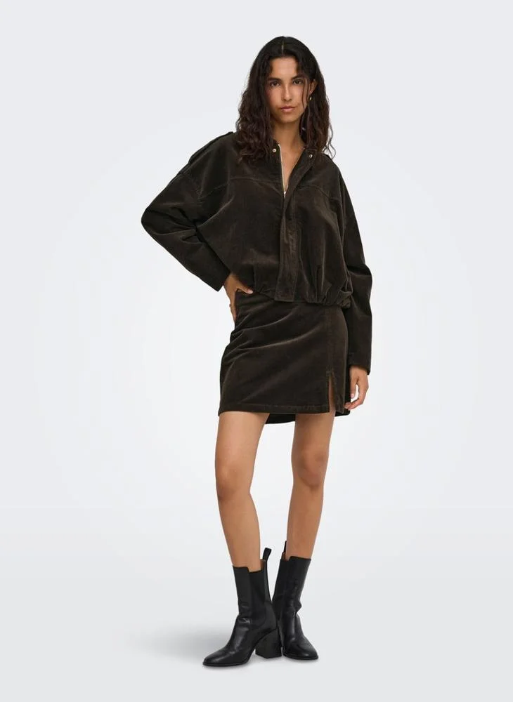 Only  Onlmoon Flora Cord Bomber Jacket for Women | Best Price UAE