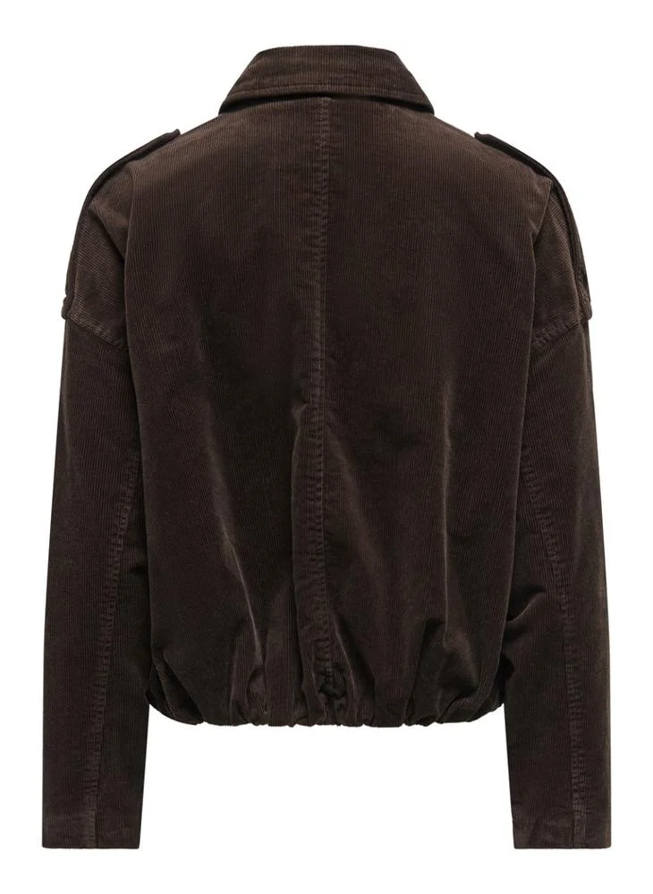 Only  Onlmoon Flora Cord Bomber Jacket for Women | Best Price UAE