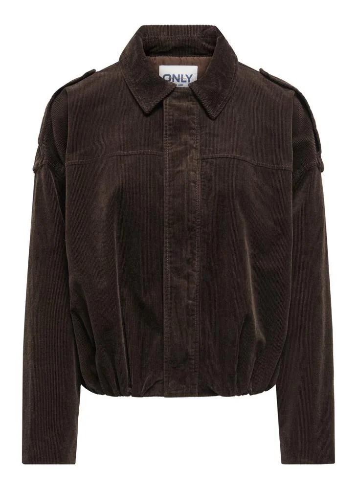Only  Onlmoon Flora Cord Bomber Jacket for Women | Best Price UAE