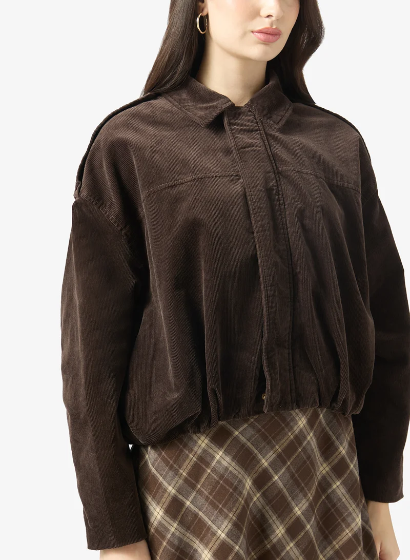 Only  Onlmoon Flora Cord Bomber Jacket for Women | Best Price UAE