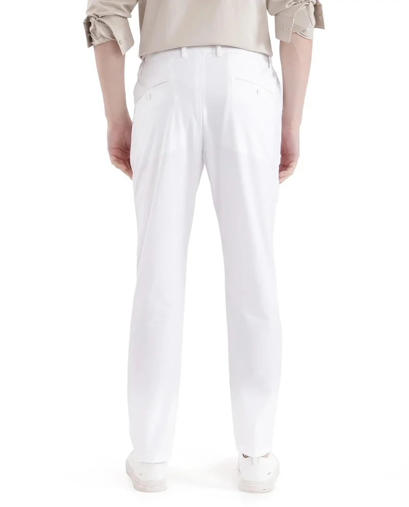 Rare Rabbit Men's 8-Way Stretch Trousers
