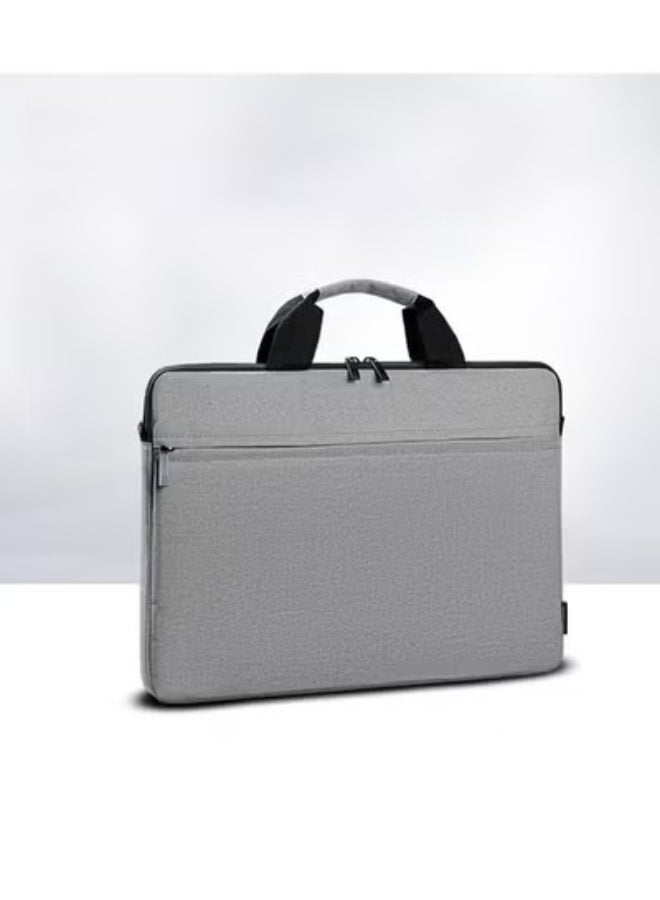 Laptop Sleeve 15.6-16.1 inch Laptop Bag Shockproof Protective Notebook Case with Accessory Pocket Briefcase Carrying Laptop Cover Breathable Waterproo Wear-Resistant and Shock Resistant -Gray - Image 1