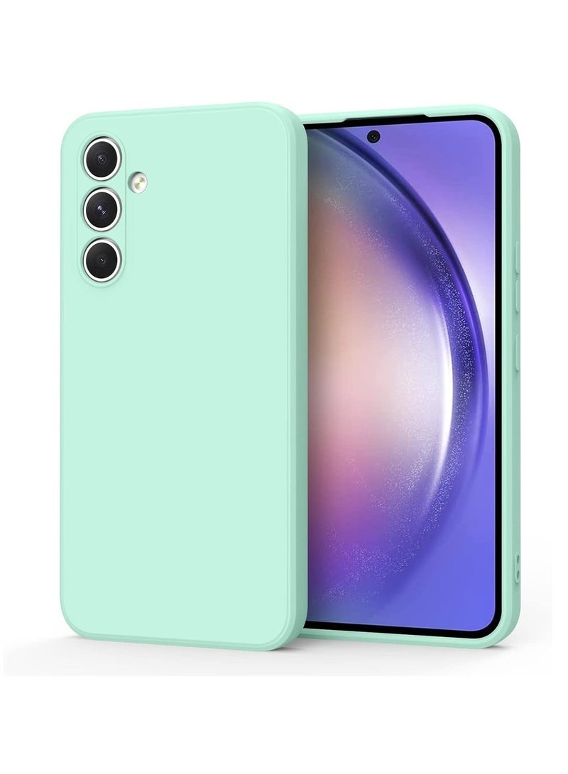 general 2 Pack Soft Silicone Cases For A54 5G 6.4-Inch Best Grade Drop Protection】 【Anti-Scratch Microfiber Lining】 Shockproof For A54 (Light Green) - Image 1