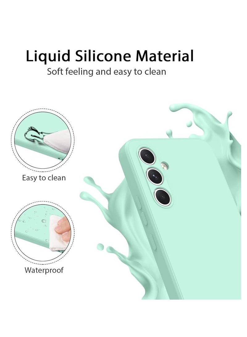 general 2 Pack Soft Silicone Cases For A54 5G 6.4-Inch Best Grade Drop Protection】 【Anti-Scratch Microfiber Lining】 Shockproof For A54 (Light Green) - Image 5