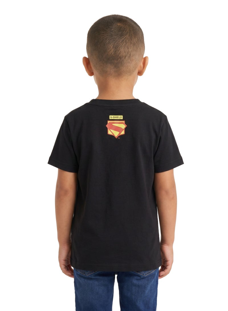 Warner Bros. Toddler Boys Superman 3-Piece Set – 2 T-Shirts & 1 Jogger - Image 3