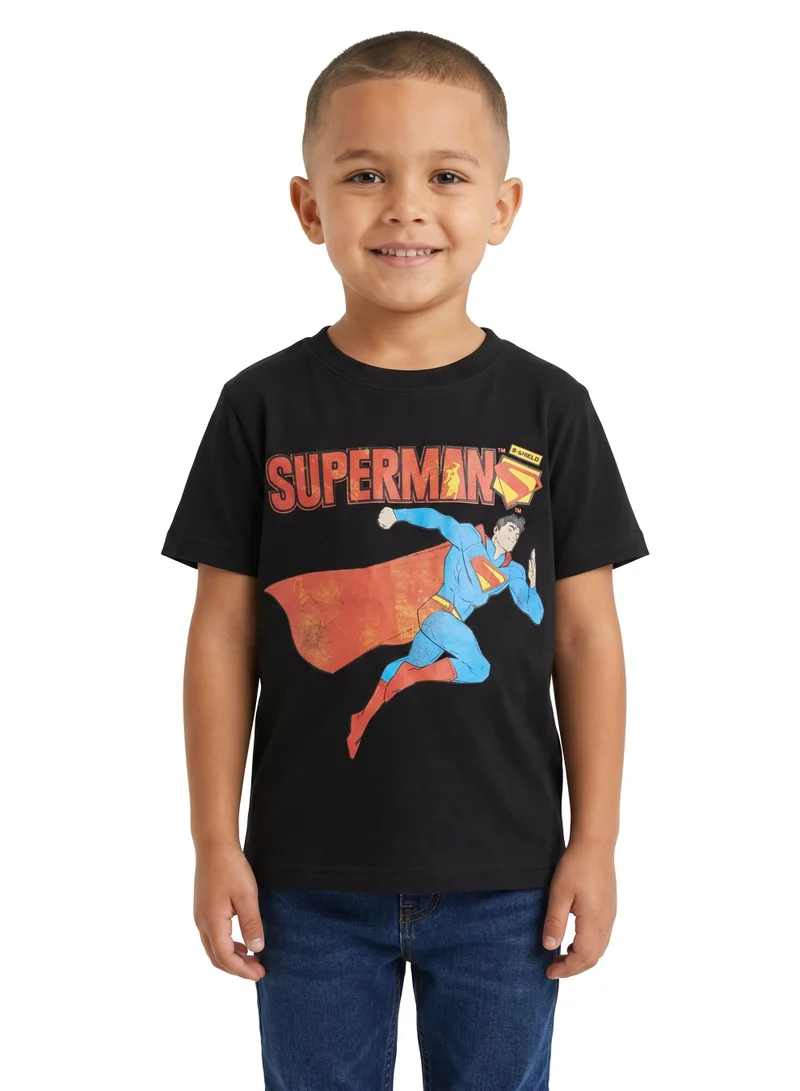 Warner Bros. Warner Bros. Toddler Boys Superman 3-Piece Set – 2 T-Shirts & 1 Jogger