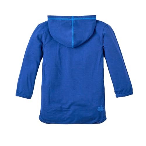 UV SKINZ UPF 50+ Baby Boys' Hooded Sunzie - Navy Blue - 6/12m - Image 2