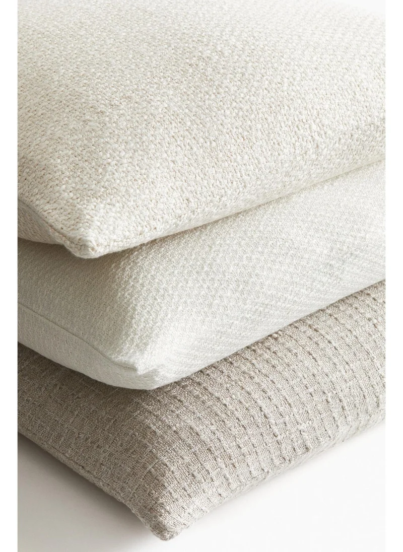 اتش اند ام 3-pack structure-weave cushion covers
