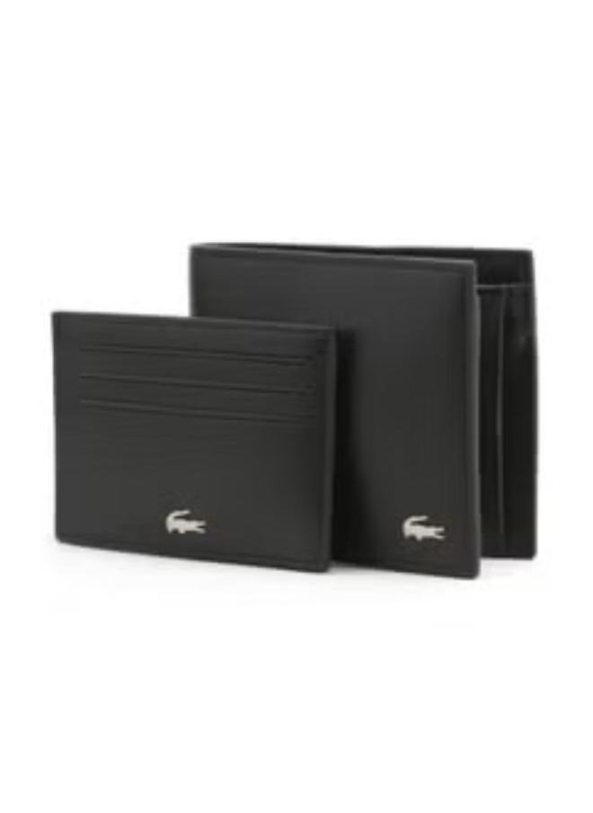LACOSTE - Lacoste Men's Wallet Sets - Wallet , Card Cases - Black - Image 1