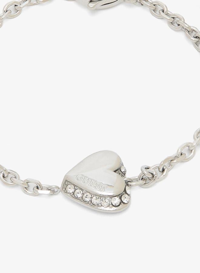 GUESS Heart Chain Bracelet - Image 1