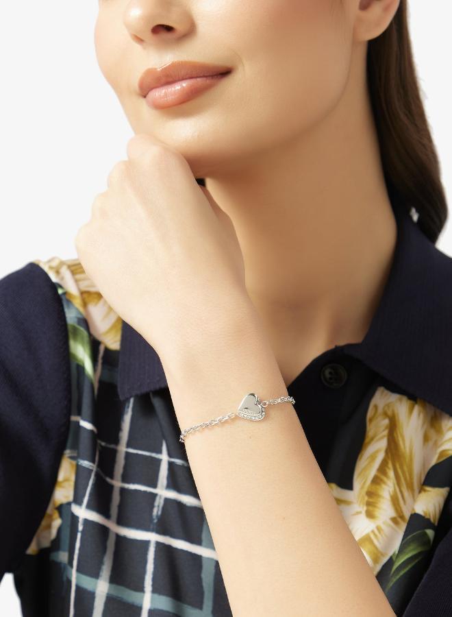 GUESS Heart Chain Bracelet - Image 5