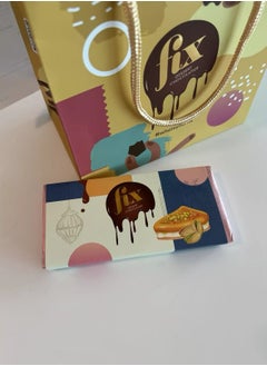 FIX Dessert Chocolatier DUBAI CHOCOLATE FIX DESSERT CHOCOLATE VIRAL Pistachio Kunafa Bar - CANT GET KNAFEH OF IT - DUBAI ORIGINAL FIX DESSERT CHOCOLATIER DUBAI CHOCOLATE - KNAFEH CHOCOLATE - FIX CHOCOLATE BAR - ORIGINAL VIRAL DUBAI CHOCOLATE - FIX DUBAI BAR - FIX BAR -FIX CHOCOLATE - FIX CHOCOLATE DUBAI - DUBAI CHOCOLATE - VIRAL CHOCOLATE - FIX CHOCOLATE BAR - 1 Chocolate Bar -  FRESH BATCH  - Image 1