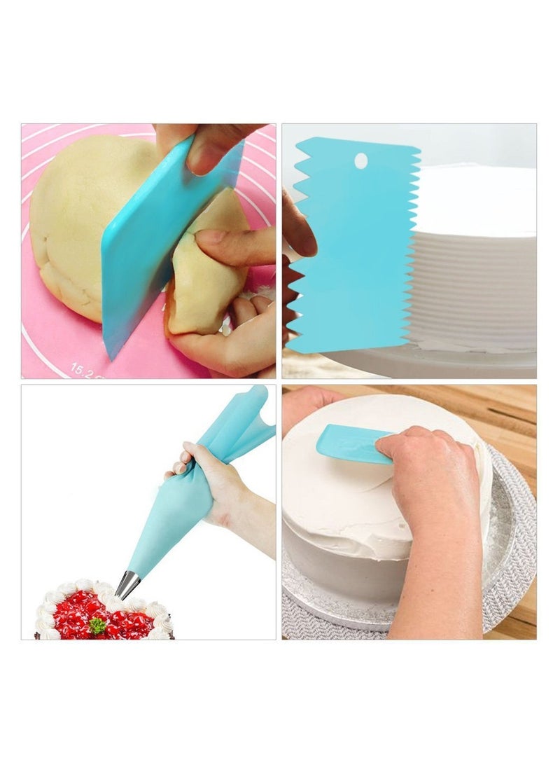 72 قطعة خط أنابيب صقيع نصائح تزيين الكيك أدوات كريم كيس كعكة فوهة محول حلوى حلوى الخبز - Image 5