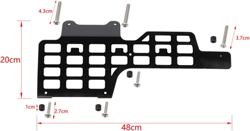 Wivplex Center Console Molle Panel for Ford Bronco - Image 2