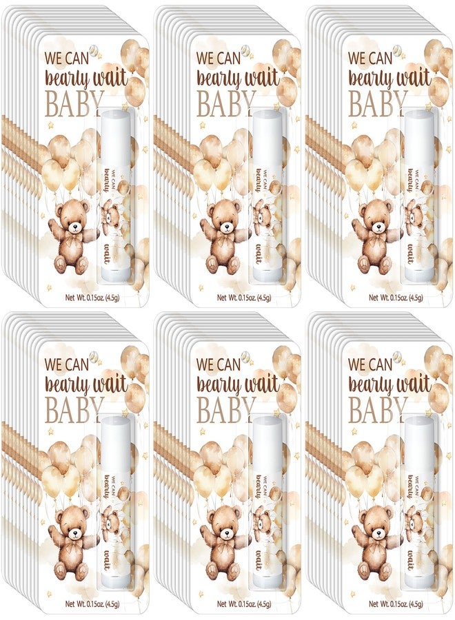 Sacubee 30 Pack We Can Bearly Wait Baby Shower Games Prizes Party Gifts Bulk Lip Balms Favors for Winners Adults Guests Gender Reveal Favors Decorations Baby Shower Souvenirs Gift Bags Stuffers - Image 1