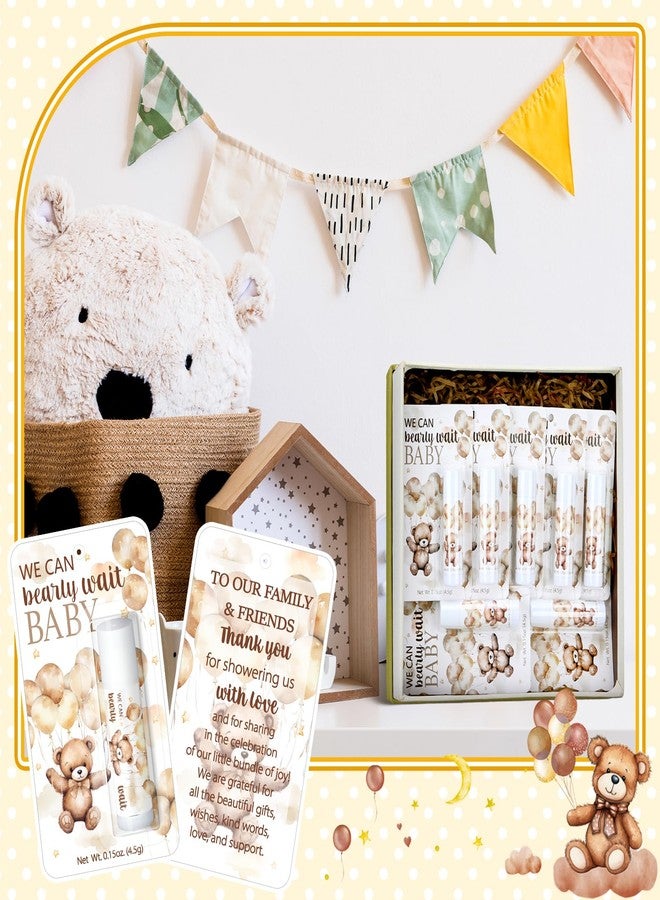 Sacubee 30 Pack We Can Bearly Wait Baby Shower Games Prizes Party Gifts Bulk Lip Balms Favors for Winners Adults Guests Gender Reveal Favors Decorations Baby Shower Souvenirs Gift Bags Stuffers - Image 5
