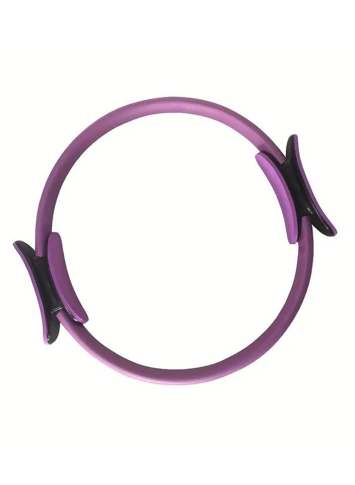 Gonice 1pc Yoga Stretching Circle With Double Handle, Multifunctional Pilates Ring, Fitness Supplies - Image 1