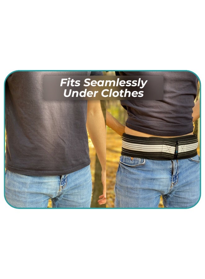 Al Aras - Sacroiliac SI Joint Support Belt – Adjustable Back Brace for Sciatica, Pelvic & Lumbar Pain Relief - Image 4
