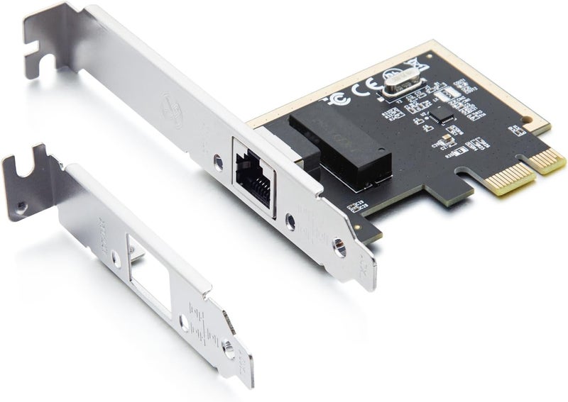 HYFIBER H!Fiber 1Gb PCIe Network Card, auto-Negotiation 10/100/1000Mb/s, Gigabit PCIe NIC with Realtek RTL8111H Chip, Single RJ45 Port, PCIe X1, 1G Ethernet LAN Network Card for Windows/Linux/MAC - Image 1