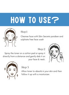 Skin Secrets Astringent Lotion With Aloe Vera & Cucumber Extract| 500Ml, Blue  - Image 5
