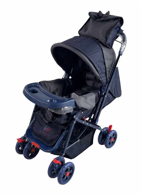 Baby Stroller Reversible Handle with a Bag for Babies Accessories 0-3 Years