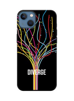 Tough Pro Series Case for Apple iPhone 14 Plus Case Dual Layer hybrid PC & TPU Customized Mobile Cover Shield with inner TPU protection Matte Finish - Diverge (Black)