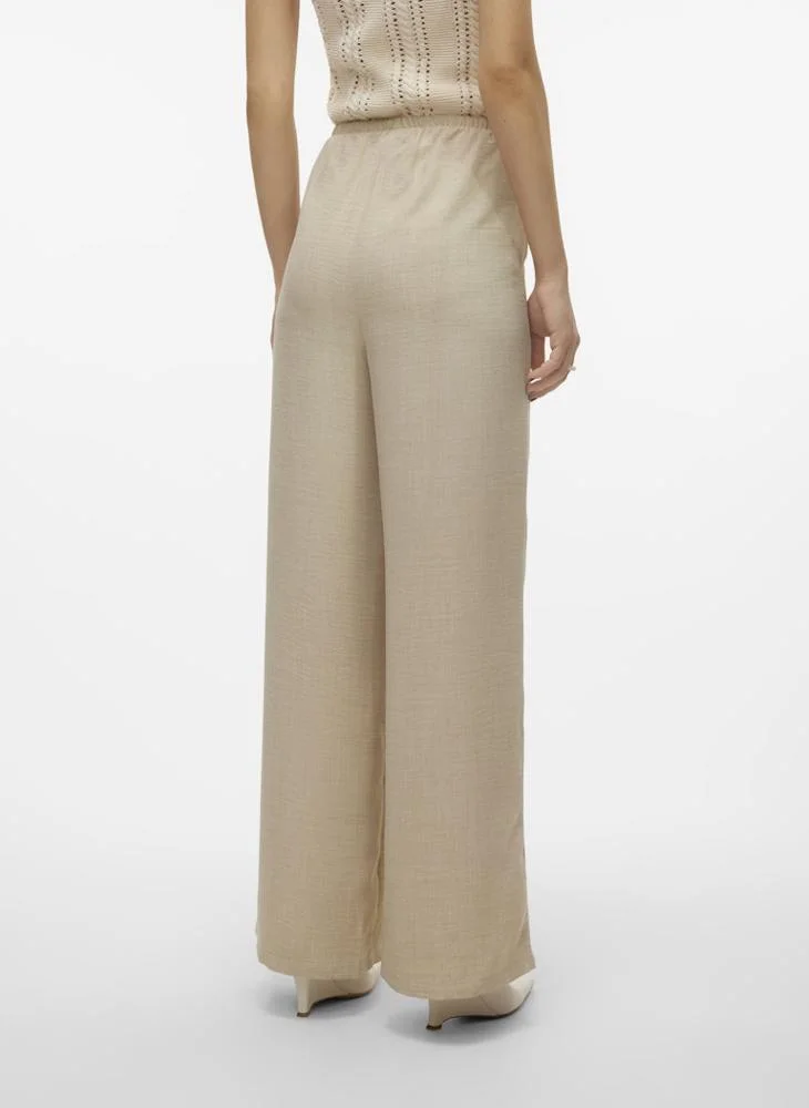 VERO MODA Drawstring Wide Leg Pant