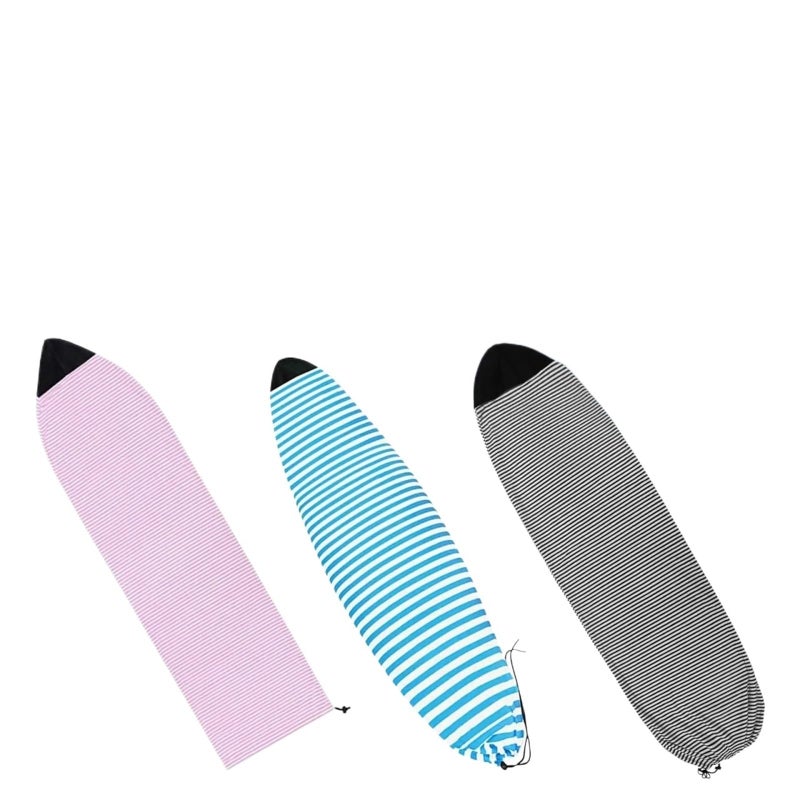 Pink Surfboard Sock Protective Cover 230cm x 50cm for Shortboard Standup Paddleboard - Image 2