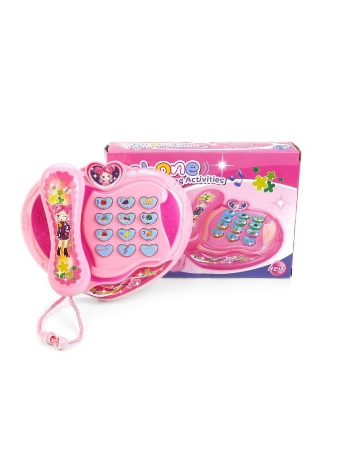 رالي لعبة هاتف موسيقي مع نموذج لعب الأدوار التعليمي للموسيقى والضوء للأطفال - Image 4