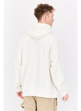 adidas Originals Men Sportswear Fit Long Sleeves Training Sweatshirt, Off White  - Image 3