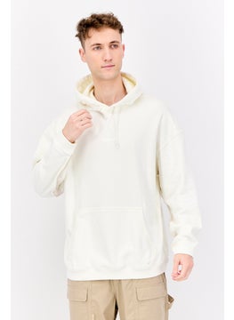 adidas Originals Men Sportswear Fit Long Sleeves Training Sweatshirt, Off White  - Image 1