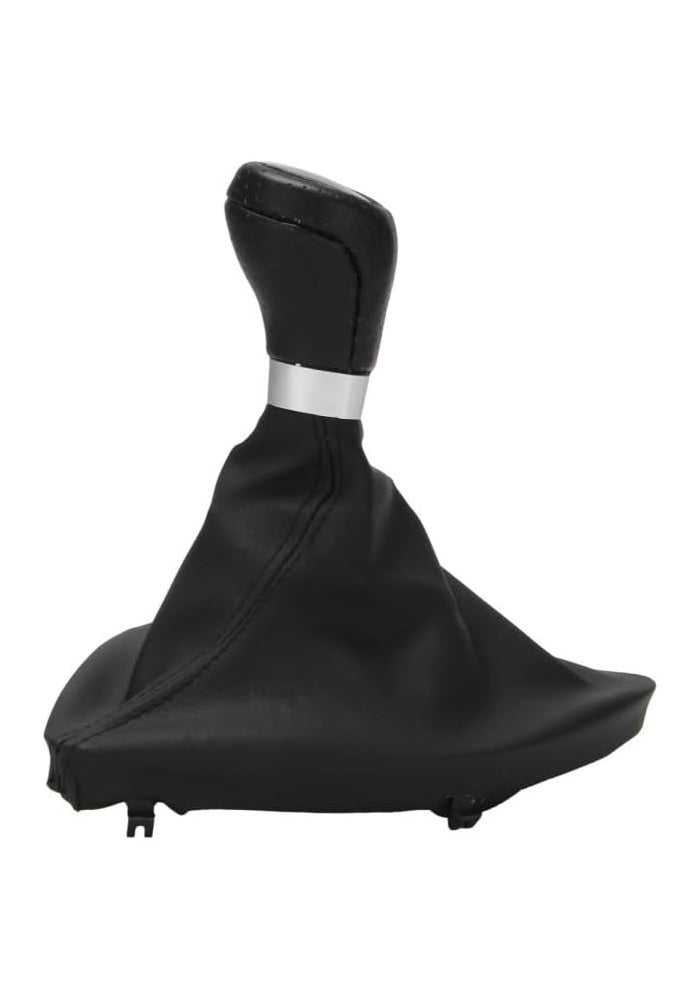 DEMULAX 6 Speed Manual Gear Shift Knob with Gaiter Boot Cover - Image 4