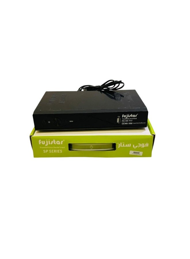 فوجي ستار جهاز استقبال الأقمار الصناعية الرقمي Fujistar Ultra 4k HD 1080p من سلسلة SP، مناسب لمعدِّلات القنوات 16 وهوائي الطبق، 5000+ قناة PAL/NTSC، بحث تلقائي عن الشبكة FS HD-777 - Image 3