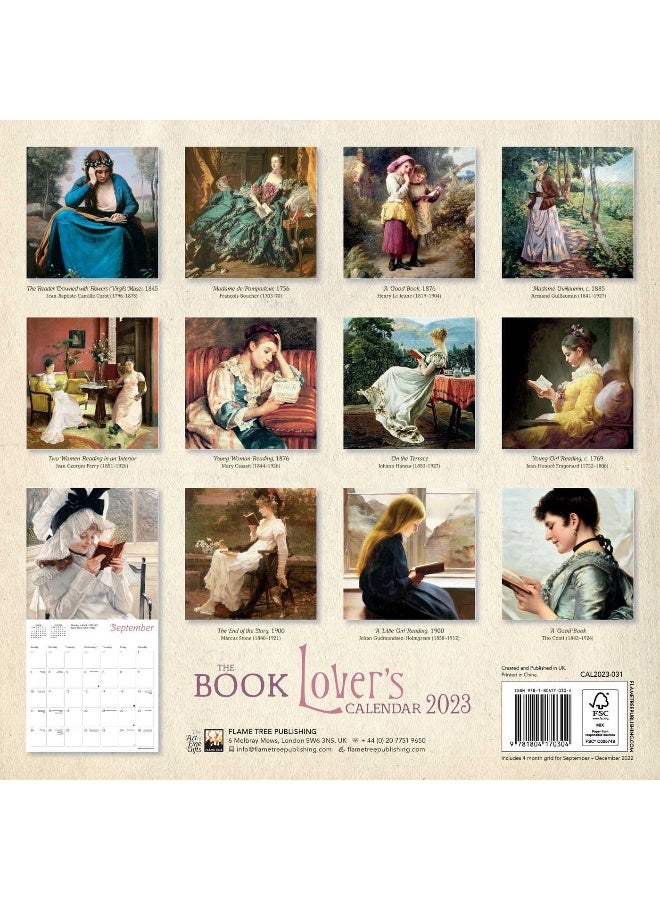 Book Lover's Wall Calendar 2023 (Art Calendar)  - Image 2