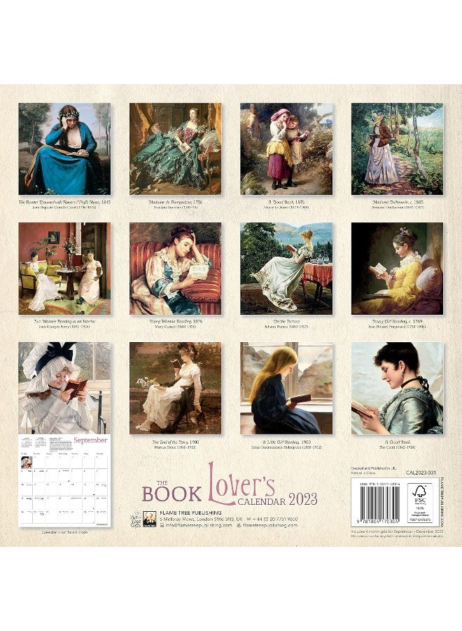 Book Lover's Wall Calendar 2023 (Art Calendar)  - Image 3