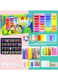 Beauenty Slime Kit for Kids Stress Relief Toy Kids Art Craft Crystal Clear Slime Glitter Fruit Slices Fishbowl Beads Girls Toys Gifts for Kids Age 6+ Year Old - pzsku/Z991506884D06B6AAA8AAZ/45/_/1687595982/01e9c917-4e9c-40bc-85d1-f107aef09d5e