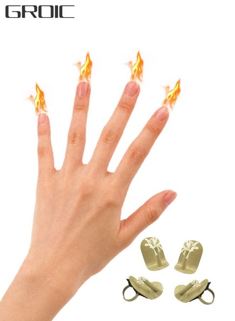 GROIC Finger Fire Magic Toy for Kids Stage Prop
