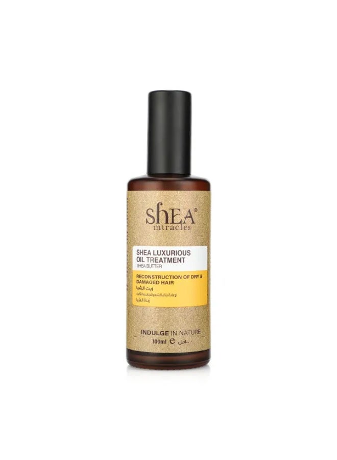 Shea Miracles Shea Luxurious Hair Oil, 100 ML - Image 1