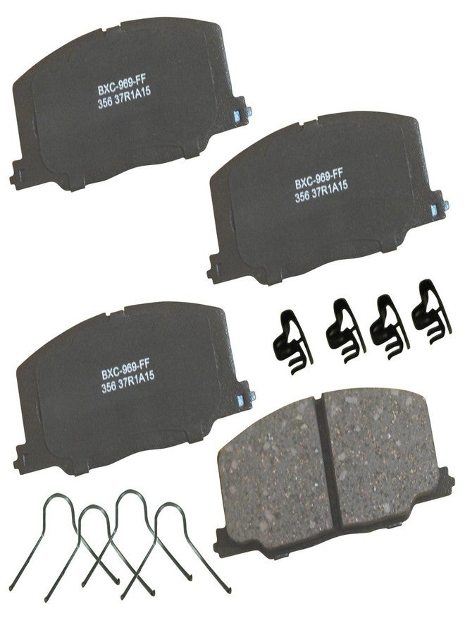 Bendix Premium SBC356 Ceramic Front Brake Pads for Lexus ES250 1991-1990, Toyota Camry 1991-1987, Celica 1993-1988 - Image 1