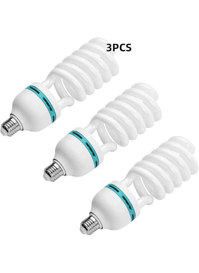 erorex 150W Energy Saving E27 Light Bulbs 5500K Photography Studio Daylight Lamp 3  - Image 2