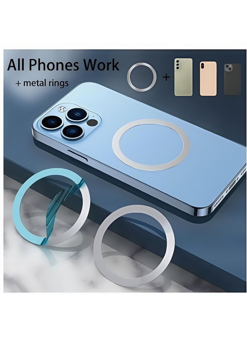 Magnetic car phone holder, air outlet friendly hook, strong magnet, one-handed operation, rotatable, suitable for various phones - Image 4