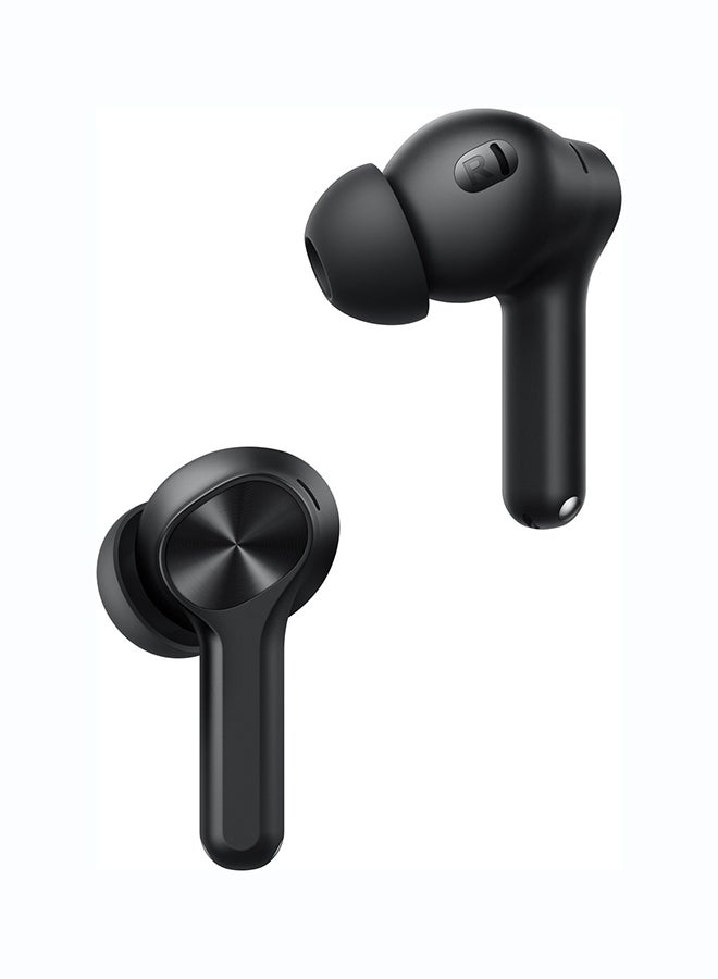 realme Buds T200x TWS Earbuds with Mic 12.4mm Bass Drivers, 25dB ANC Pure Black - Image 2