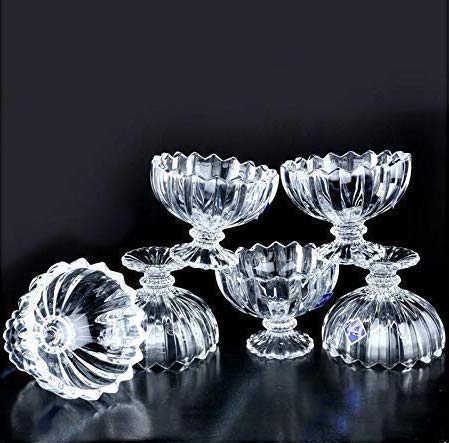 NGEL Glass Classic Serving Bowls, Tableware Set - 120 ml, Crystal Clear (12 pcs) - Image 4