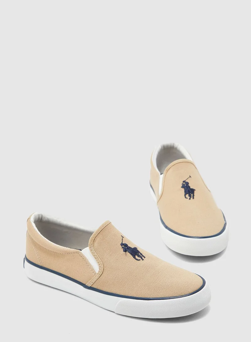 POLO RALPH LAUREN Youth Logo Slip On