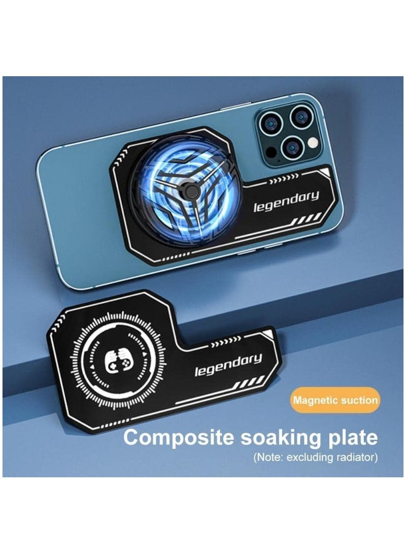 erorex Cooling Plate for Phone Cooler Cooling Area Expending, Senbos Mobile Phone Cooler Cooling Surface Amplifier - Image 2