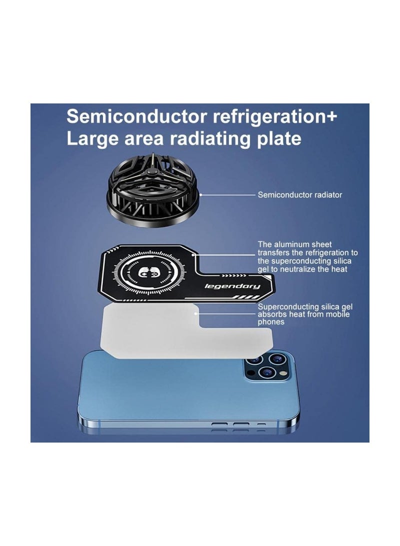 erorex Cooling Plate for Phone Cooler Cooling Area Expending, Senbos Mobile Phone Cooler Cooling Surface Amplifier - Image 3